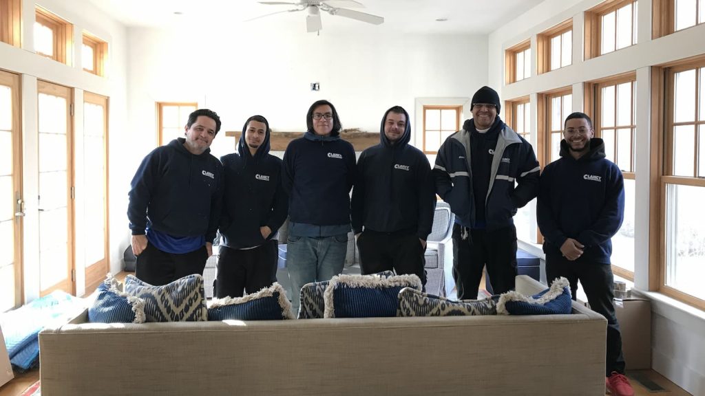Clancy moving team